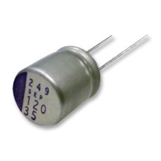 【25SEK470M】CAP 470UF 25V ALU ELEC RADIAL POLY