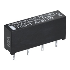 【103-1-A-5/2D】REED RELAY SPST-NO 5V THT