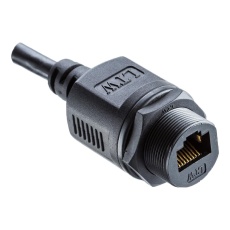 【RCP-5SAFFM-SLM7B01】ENET CORD RJ45 RCPT-FREE END 1M