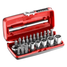 【R1PICO】SOCKET SET 6POINT METRIC 6-13MM 23PC