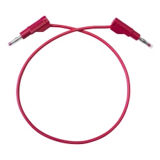 【BU-P4911B-60-2】STACKABLE 4MM BANANA PLUG RED 1.52M