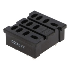 【PT11-0】RELAY SOCKET 11 PIN 10A 250V THT