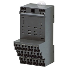 【PTF-14-PU-L】RELAY SOCKET 14 PIN 10A/250V DIN RAIL