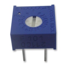 【3386F-1-501TLF】TRIMMER POT 500 OHM 0.5W TH