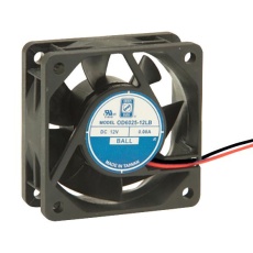 【OD6025-12LB】DC AXIAL FAN BALL 14CFM 0.08A 12V