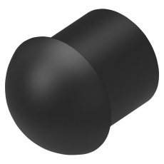 【1SNG610045R0000】DOME PLUG SIZE 20 PA6 19.9MM BLACK