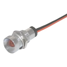 【WL-19W503530152】PANEL INDICATOR RED 8MM 24VDC