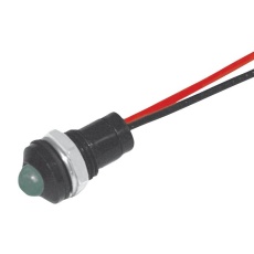 【WL-19W803500152】PANEL INDICATOR RED 8MM 24VDC