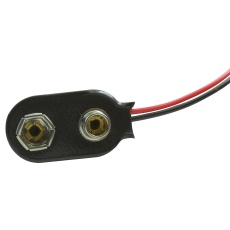 【233】BATTERY HOLDER STRAP 9V WIRE LEADS