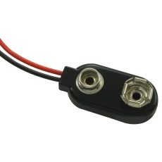 【2240】BATTERY HOLDER STRAP 9V WIRE LEADS