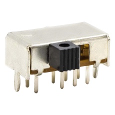 【EG2315】SLIDE SWITCH DP3T 0.2A 30VDC THT