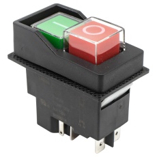 【KJD17-22213-112】PB SWITCH DPST 16A 120VAC PANEL