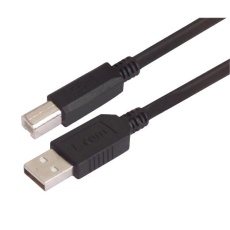 【CAUBLKAB-2M】USB CABLE 2.0 A PLUG-B PLUG 2M