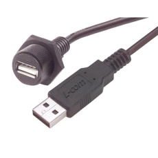 【WPUSBAX-5M】USB CABLE 2.0 A PLUG-A RCPT 5M