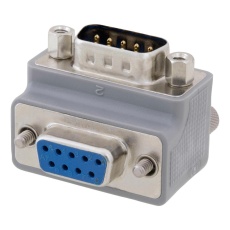 【DG909MF2-P】D SUB ADAPTER DB9 PLUG-RCPT