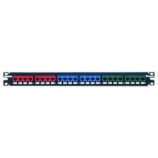 【CP48BLY】PATCH PANEL CAT6 48PORT 2RACK U