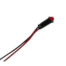 【558-0102-023F】RED LED SNAP-IN PMI PVC FREE 94T8327