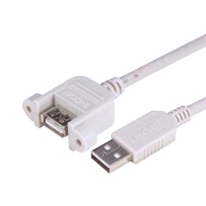【UPMAA-03M】USB CABLE A PLUG-A RCPT 11.8inch