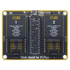 【MIKROE-4985】CLICK SHIELD RASPBERRY PI PICO