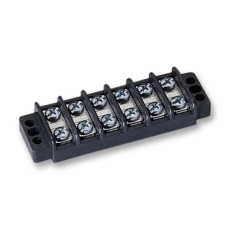 【89-306】TERMINAL BLOCK BARRIER 6 POSITION 22-14AWG