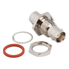 【AD-BNCJBNCJ-EE】BNC JACK TO BNC JACK ADAPTER 50 OHM STRAIGHT BULKHEAD IP67 EXTREME EXPOSURE 52AK7772