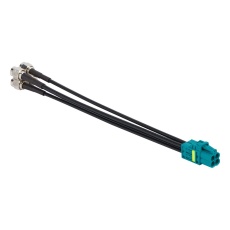 【095-820-176-006】CABLE MINI FAKRA JACK-4 X SMA JACK 6inch