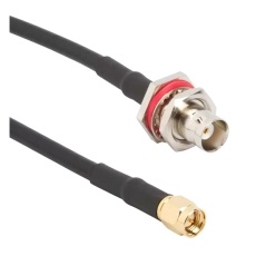 【095-850-246-012】RF CORD BNC BHD JACK-SMA PLUG 12inch