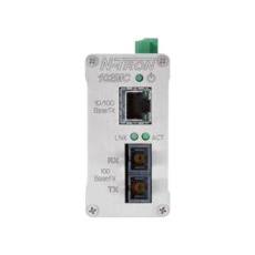 【102MCE-SC-15-MDR】10100BASETX TO 100BASEFX MEDIA CONVERTER SINGLEMODE SC STYLE CONNECTOR 15KM METAL DIN RAIL CONNECTOR 87X6789