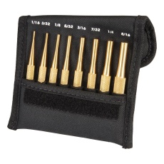 【SB565Z】DRIVE PIN PUNCH SET BRASS 8PCS