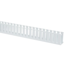 【G1X2WH6】WIDE SLOT DUCT 32X53.8MM PVC WHITE