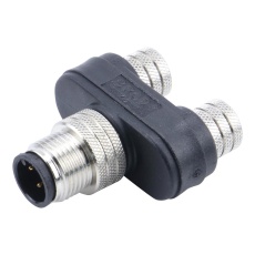 【1200680294】SENSOR SPLITTER Y 4P M12 PLUG-2X RCPT