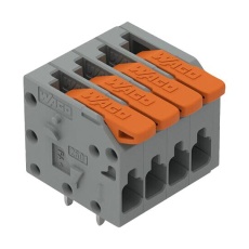 【2601-1104】TERMINAL BLOCK WIRE TO BRD 4POS 16AWG