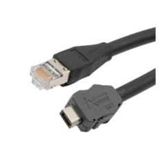 【TRGIX603LZ-BLK-20CM】ENET CORD IX A PLUG-RJ45 PLUG 7.9inch