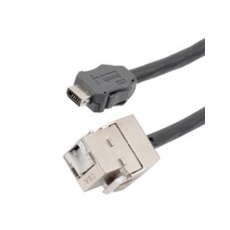 【TRGIX605EC-BLK-20CM】ENET CORD IX A PLUG-RJ45 JACK 7.9inch