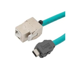 【TRGIX605IN-TEL-20CM】ENET CORD IX A PLUG-RJ45 JACK 7.9inch