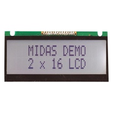 【MC21605FA6WE-FPTLW】LCD MODULE 16 X 2 COB 4.69MM FSTN