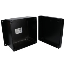 【AN-2810-AB】ENCLOSURE WALL MOUNT ALUMINIUM BLACK