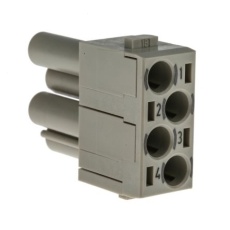 【09140043141】電源コネクタモジュール(メス 4極 40A/830V)