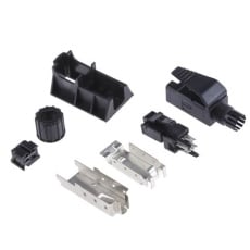 【09451511100】Harting RJ45 モジュラーコネクタ、オス、RJ45コネクタ、ケーブルマウント、Cat5、09451511100