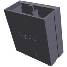 【1-1747277-3】【在庫処分セール】基板接続用ピンヘッダ(3極 6.35mm 1列)