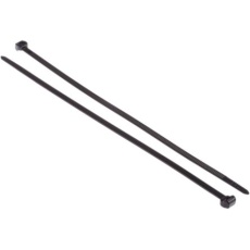 【118-05050-T50ROS-PA66HS-BK】結束バンド 200mm x 4.6 mm 黒 ナイロン 66 118-05050 T50ROS-PA66HS-BK