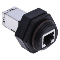 【1546413-3】TE Connectivity RJ45 モジュラーコネクタ、メス、RJ45コネクタ、パネルマウント、Cat5、1546413-3