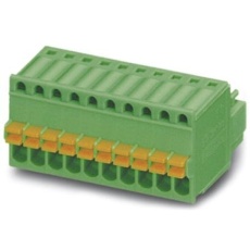 【1881370】Phoenix Contact 基板用端子台、FK-MC 0.5/7-ST-2.5シリーズ、2.5mmピッチ 、1列、7極、緑
