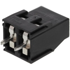 【1985946】基板用端子台、MKDSN 2.5/ 2-5.08 HT BKシリーズ、5.08mmピッチ 、1列、2極、黒