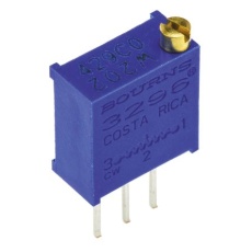 【3296W-1-202LF】半固定抵抗器(トリマポテンショメータ)2kΩ スルーホール 25回転型