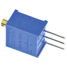 【3299W-1-103LF】半固定抵抗器(トリマポテンショメータ)10kΩ スルーホール 25回転型