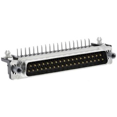 【5747843-6】D-subコネクタ 37極 オス スルーホール