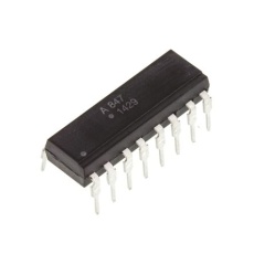 【ACPL-847-000E】フォトカプラ スルーホール実装 チャンネル数：4 トランジスタ出力