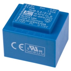 【AVB3.2/2/9】基板実装用トランス 一次側：115 V ac 230 V ac 二次側：9V ac 定格電力：3.2VA AVB3.2/2/9 出力数：2