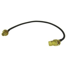 【CBA-SMAMR-SMAF】同軸ケーブル SMA SMA バルクヘッド 200mm CBA-SMAMR-SMAF